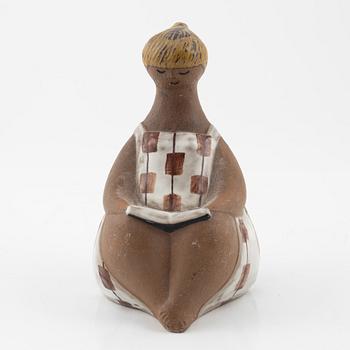 Lisa Larson, figurin, stengods, "Amalia", Gustavsberg.