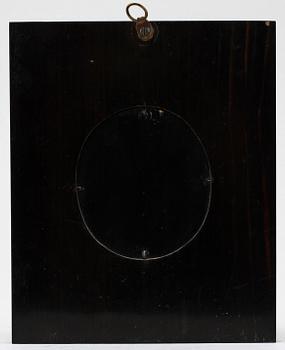 MINIATYRPORTRÄTT, okänd konstnär, gouache, 1800-talets första hälft.