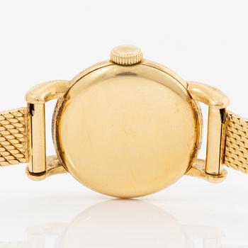 International Watch Co, 18K gold, wristwatch, 20.5 mm.