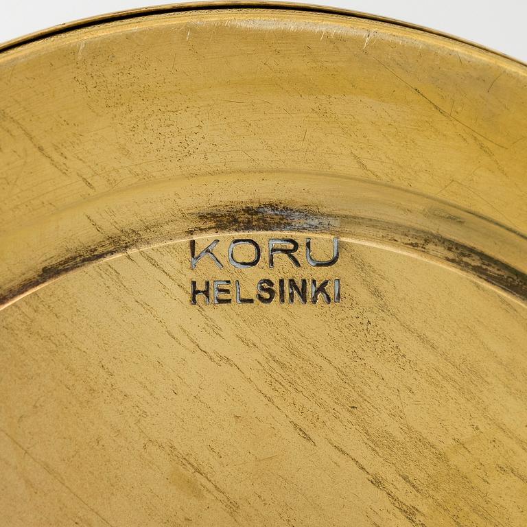 Eino Schroderus, pöytävalaisin, Taidetakomo Koru, Helsinki, 1900-luvun alku.