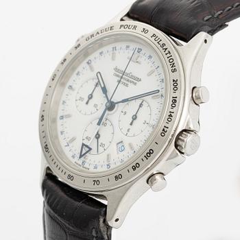 Jaeger LeCoultre, Heraion, Reveil, chronograph, 36 mm.