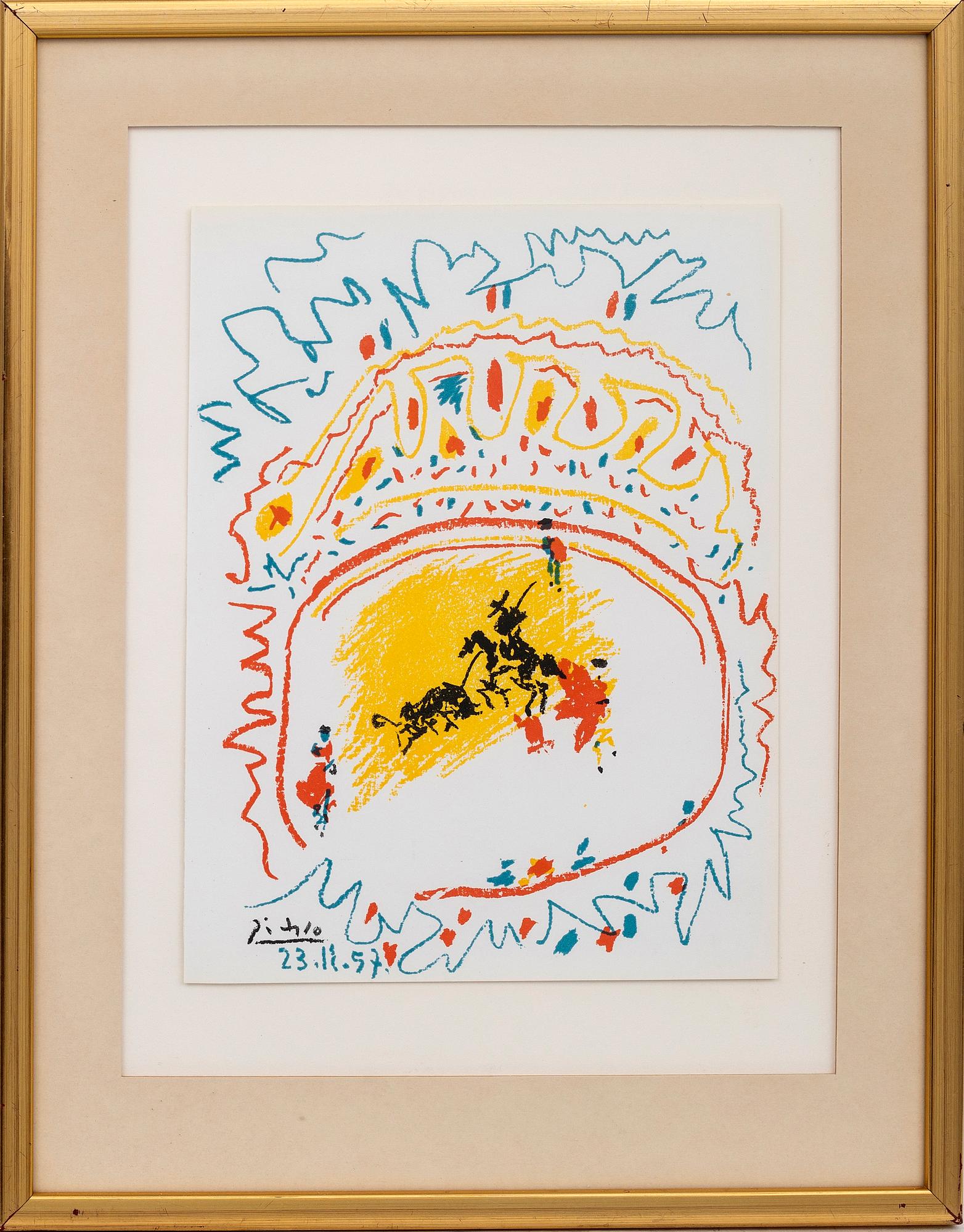 Pablo Picasso, ”La petit Corrida”.