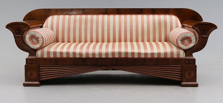 SOFFA, empirestil, 1800-talets mitt.