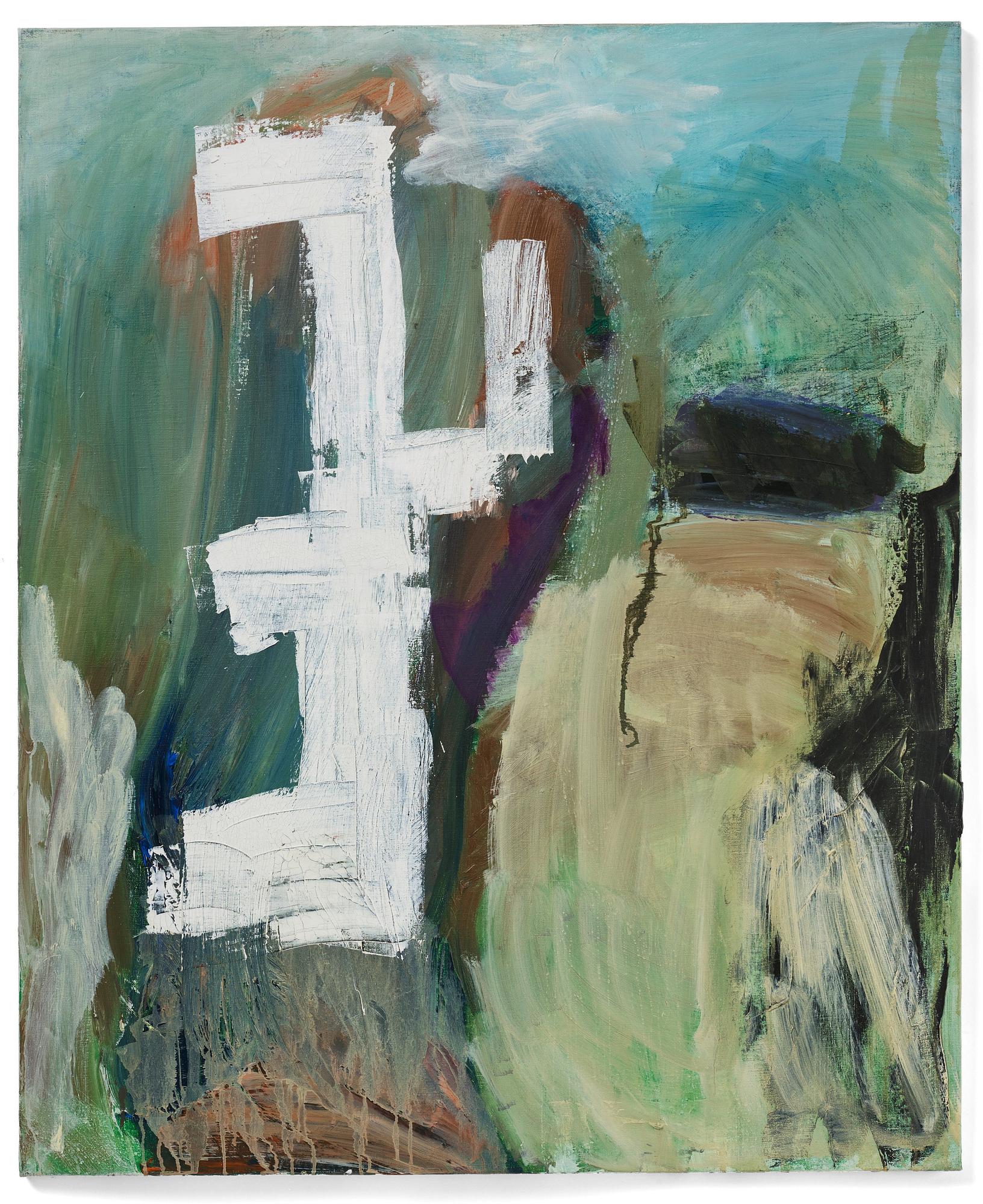 Per Kirkeby, "Vibeke, juli".