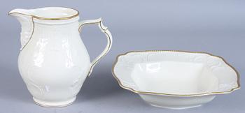 MATSERVIS, 55 delar, porslin, "Sanssouci", Rosenthal.