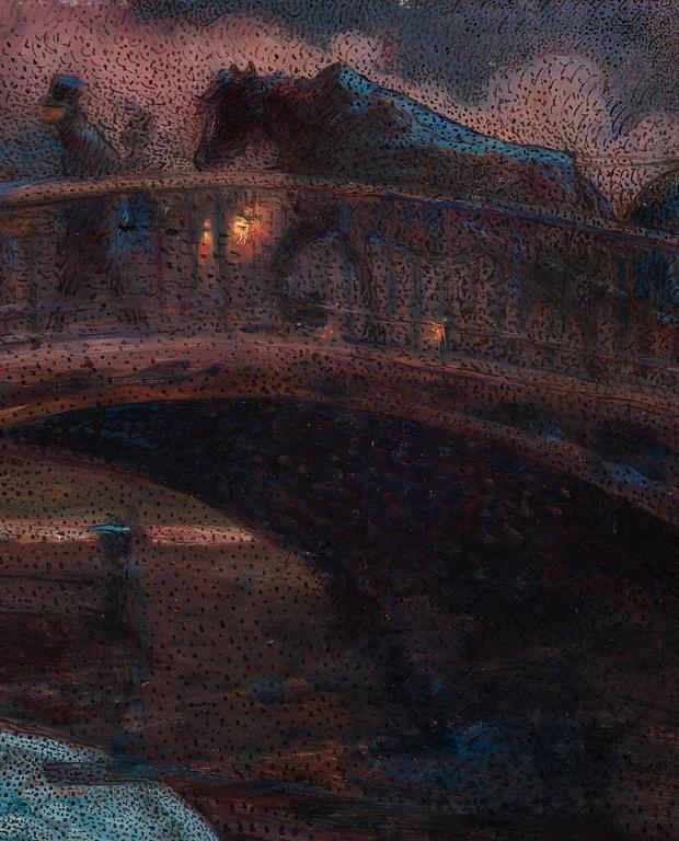 Nils Kreuger, "Le pont de l'Ecluse".