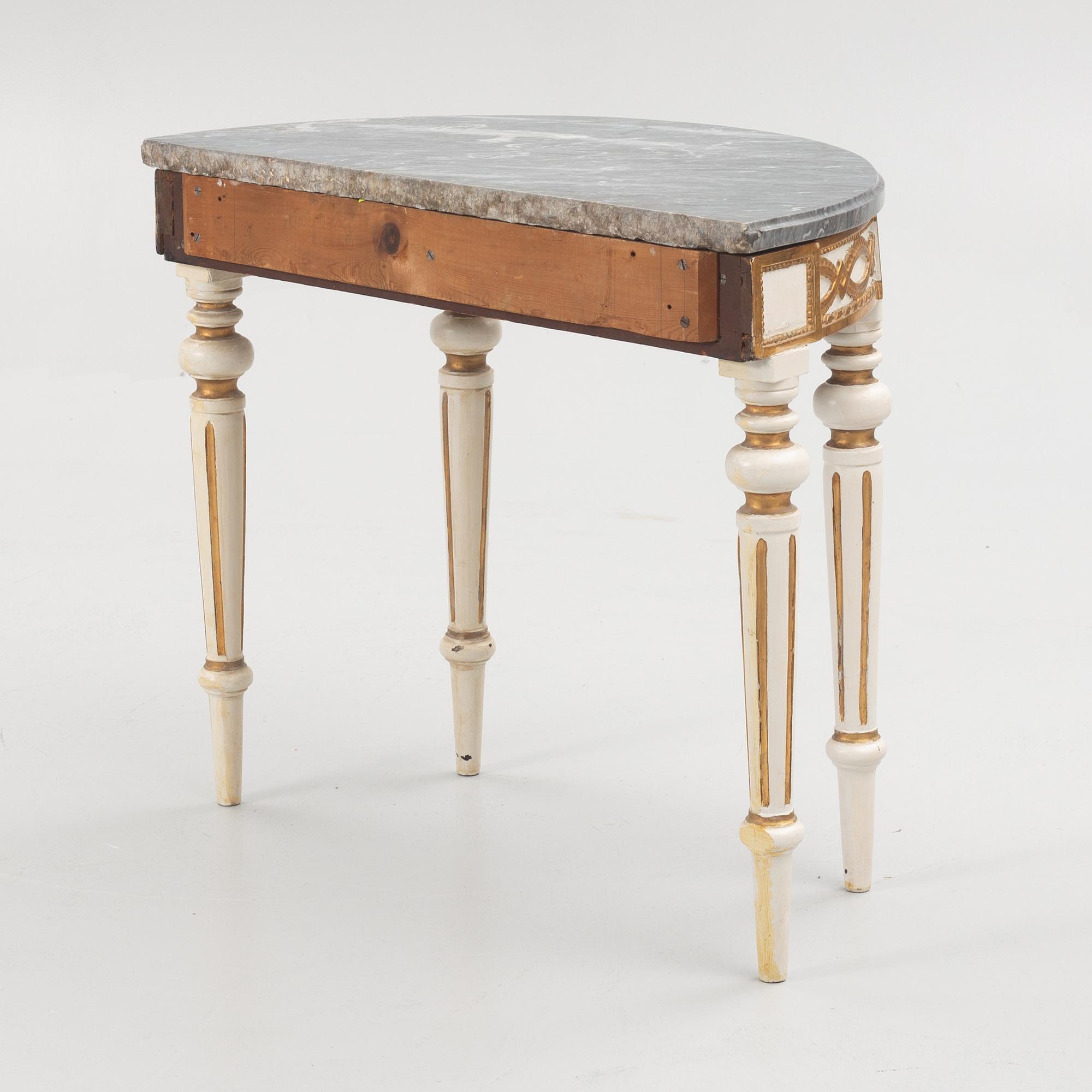 Konsolbord, Frankrike, sent 1700-tal, Louis XVI.