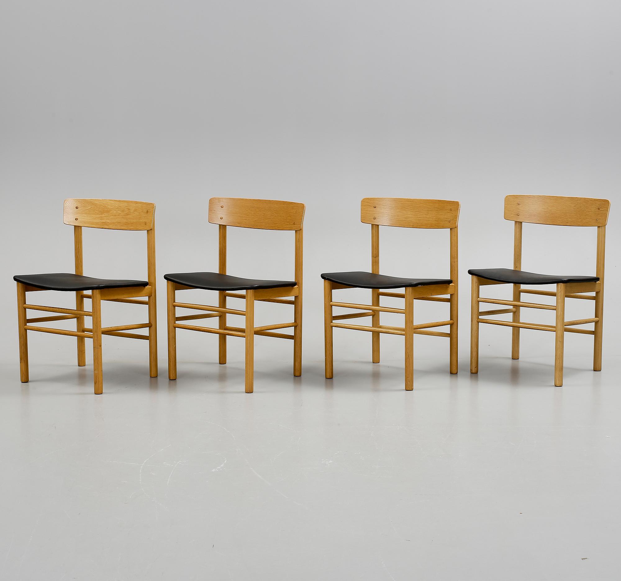 STOLAR 4 ST. Farstrup, Danmark, 1960-tal.