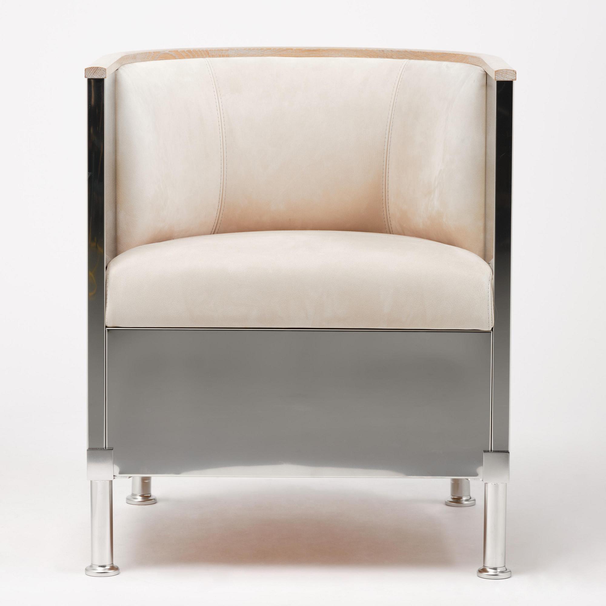 Mats Theselius, an "Inox" armchair, ed. 127/199, Källemo, Värnamo, post 2015.