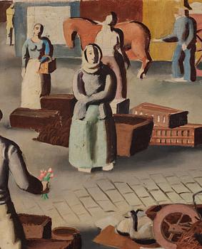 Waldemar Lorentzon, At the market.