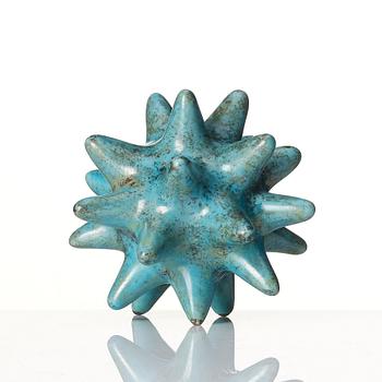 Hans Hedberg, a faience sculpture of a sea urchin, Biot, France.