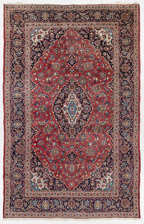 Rug, Keshan, approx. 310 x 200 cm.