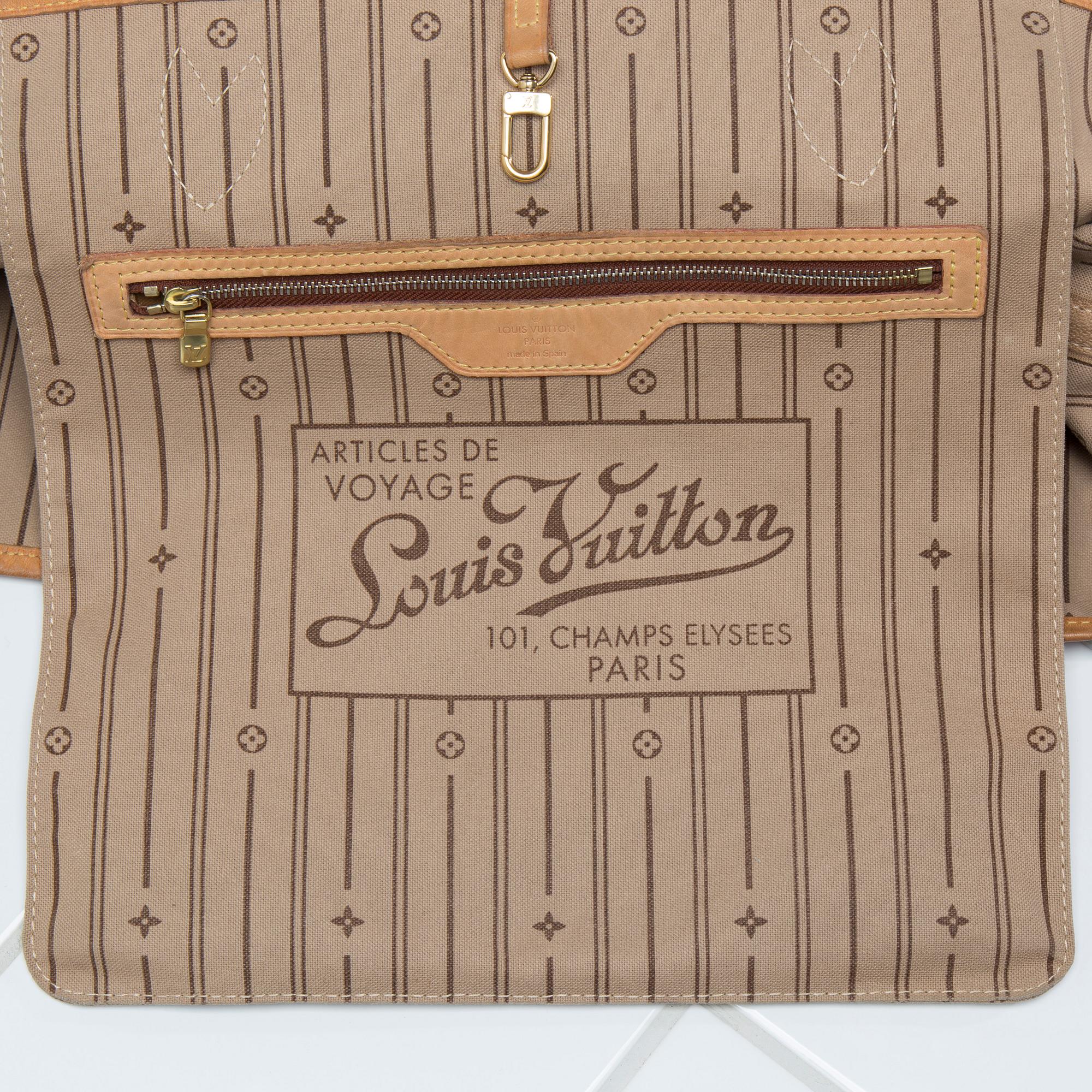 VÄSKA, "Neverfull GM", Louis Vuitton.