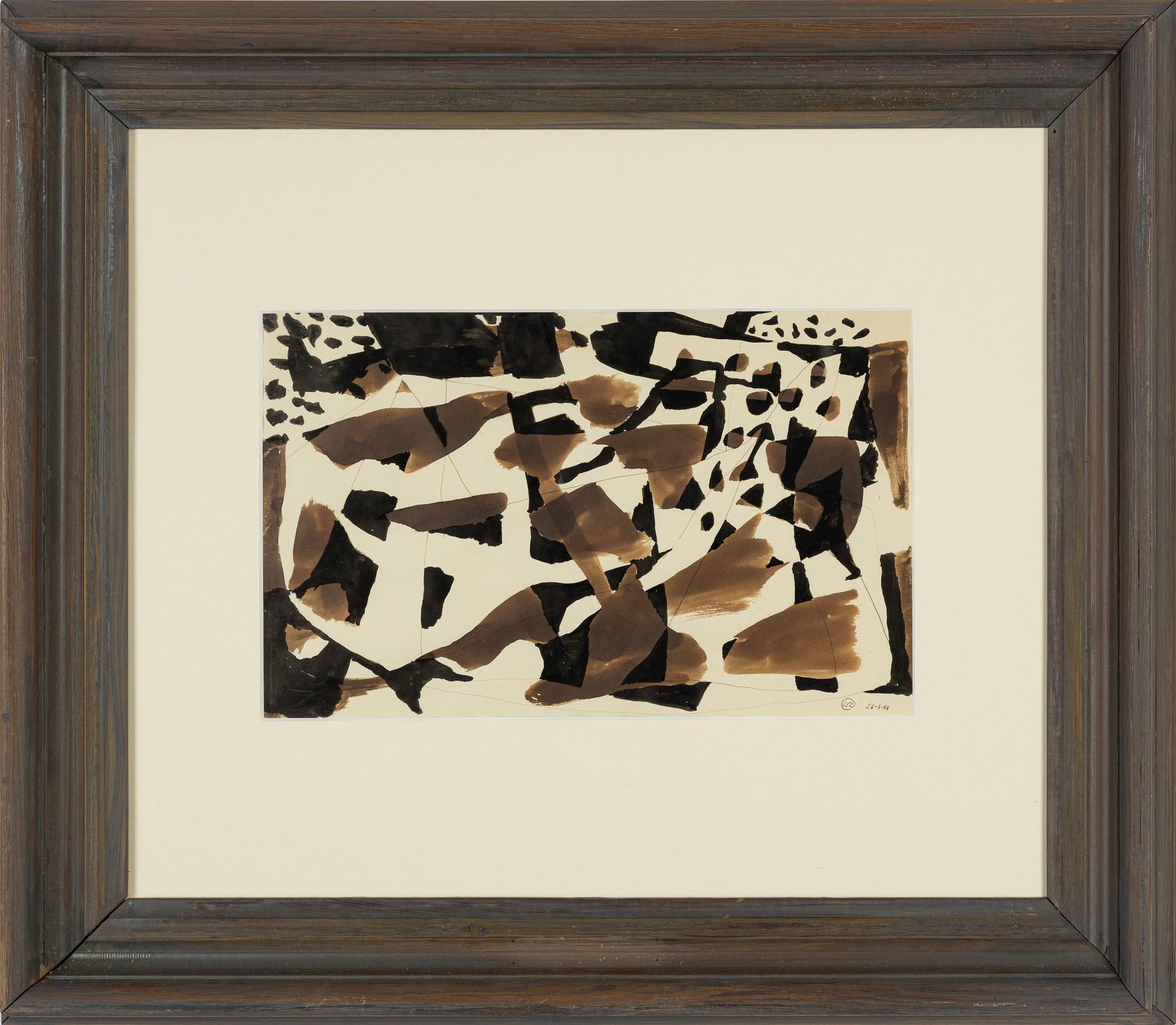 Lennart Rodhe, "Studie till klipplandskap".