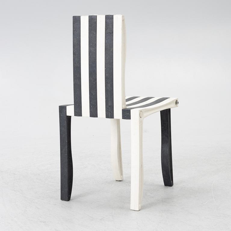 Shigeru Ban, stool/chair, "10-unit" system, Artek, 21st century.