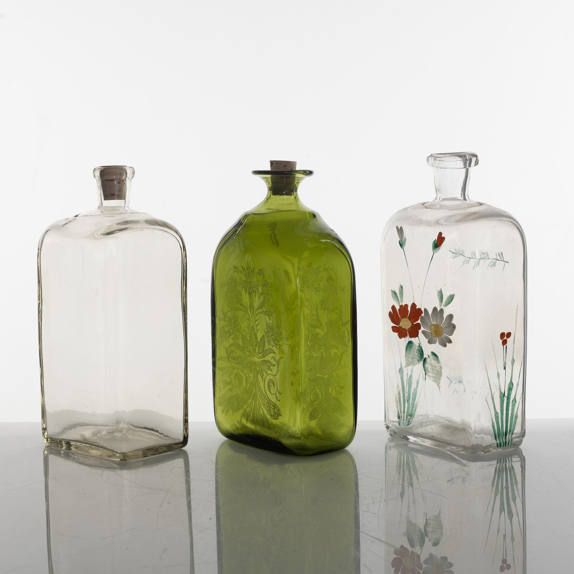 Flaskschatull, 1800-tal.
