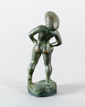 SIGGE BERGGREN, skulptur, brons, signerad.