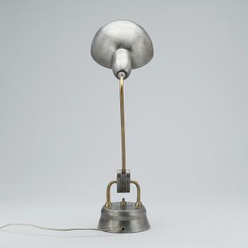 BORDSLAMPA, metall, Charlotte Perriand, Jumo, Frankrike, 1930-tal.