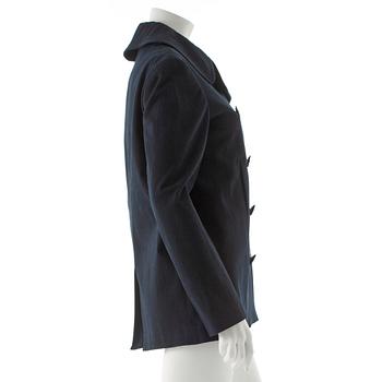 RALPH LAUREN, a navy blue cotton jacket.