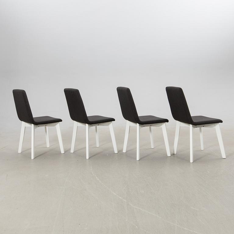 Bengt & Biritt-Marie Troedsson, dining group 5 pieces, "Runda & Deni" 2020s, manufactured by Troeds in Bjärnum.