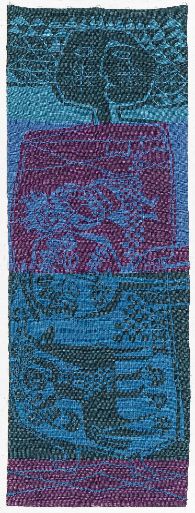 Textile, Kirsti Rantanen, 180 x 66 cm.