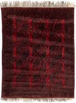 Matta, Afghan, old, ca 250 x 200 cm.