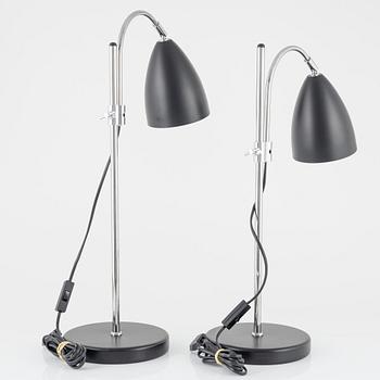 Bordslampor, ett par, Belid.