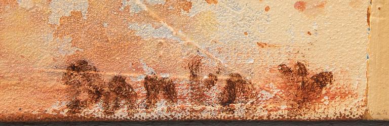 Danka Jaworska, oil on canvas, diptych, signed.