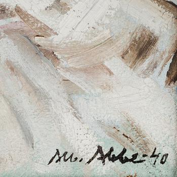 ALBERT ABBE, olja på duk, sign o dat -40.