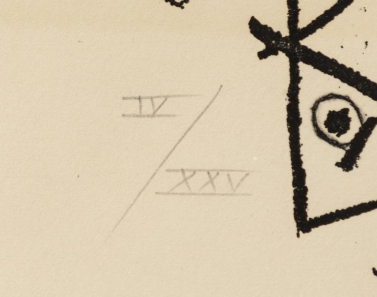 Joan Miró, From "Le Miroir de L'Homme par les Bêtes".