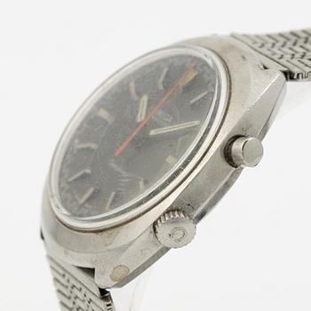 Omega, Chronostop, chronograph, wristwatch, 35 mm.