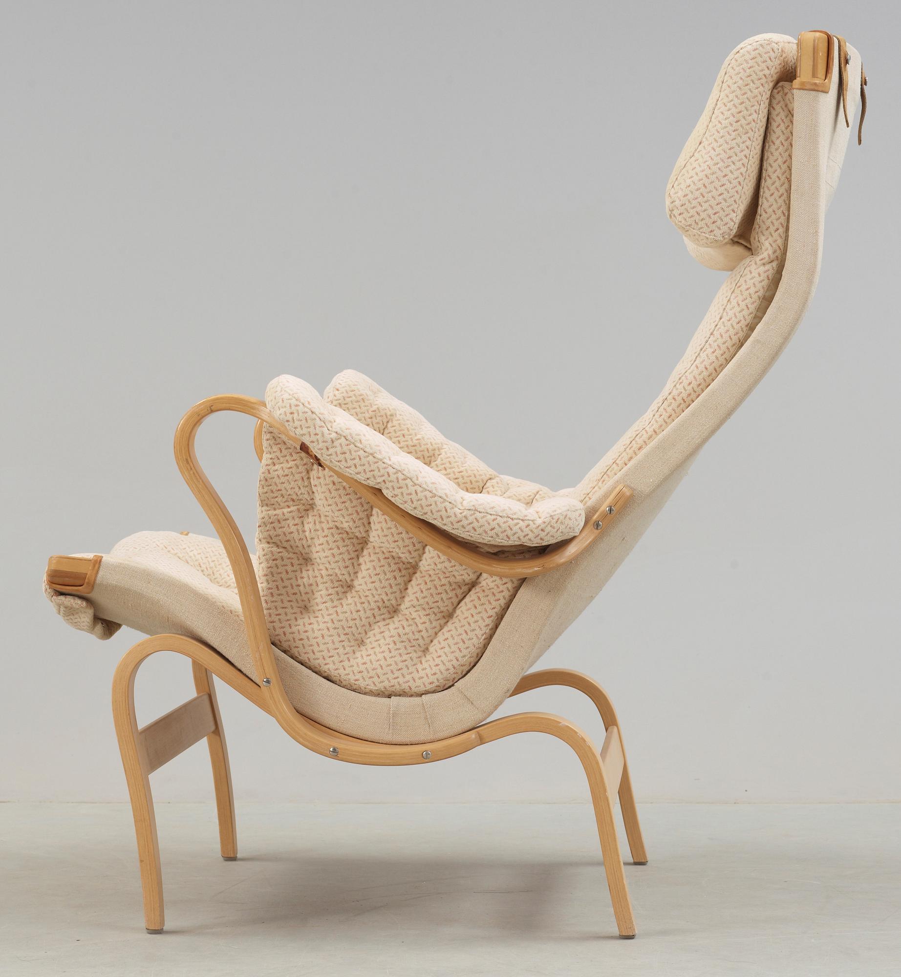FÅTÖLJ, "Pernilla", Bruno Mathsson, DUX.