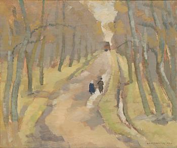 Eero Nelimarkka, The Couple on the Forest Road.