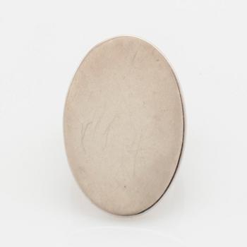 Hans Hansen, ring, sterling silver, Denmark.