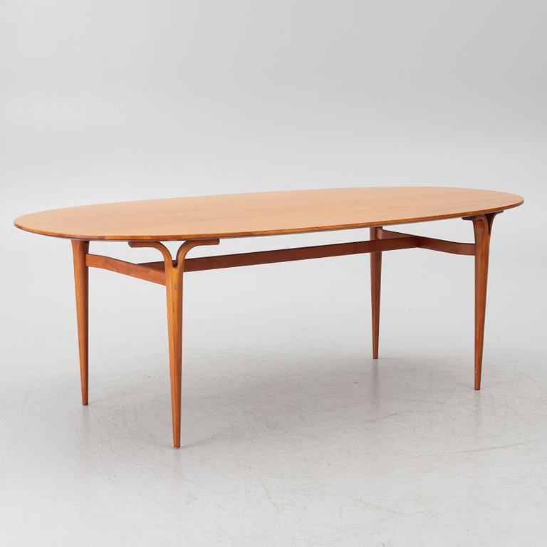 Bruno Mathsson & Piet Hein, dining table, “Superellipse”, Bruno Mathsson International, Sweden.