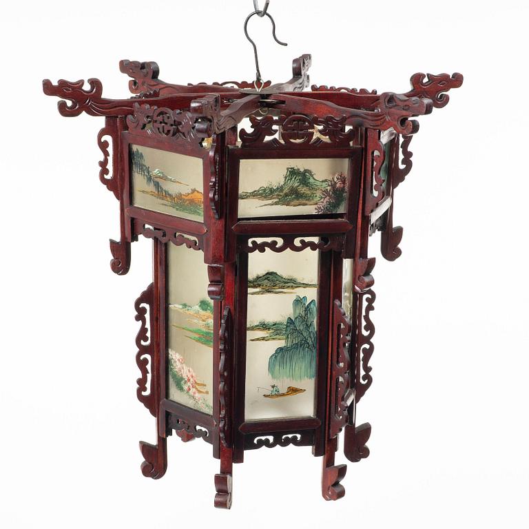 A lantern, China, 20th century.