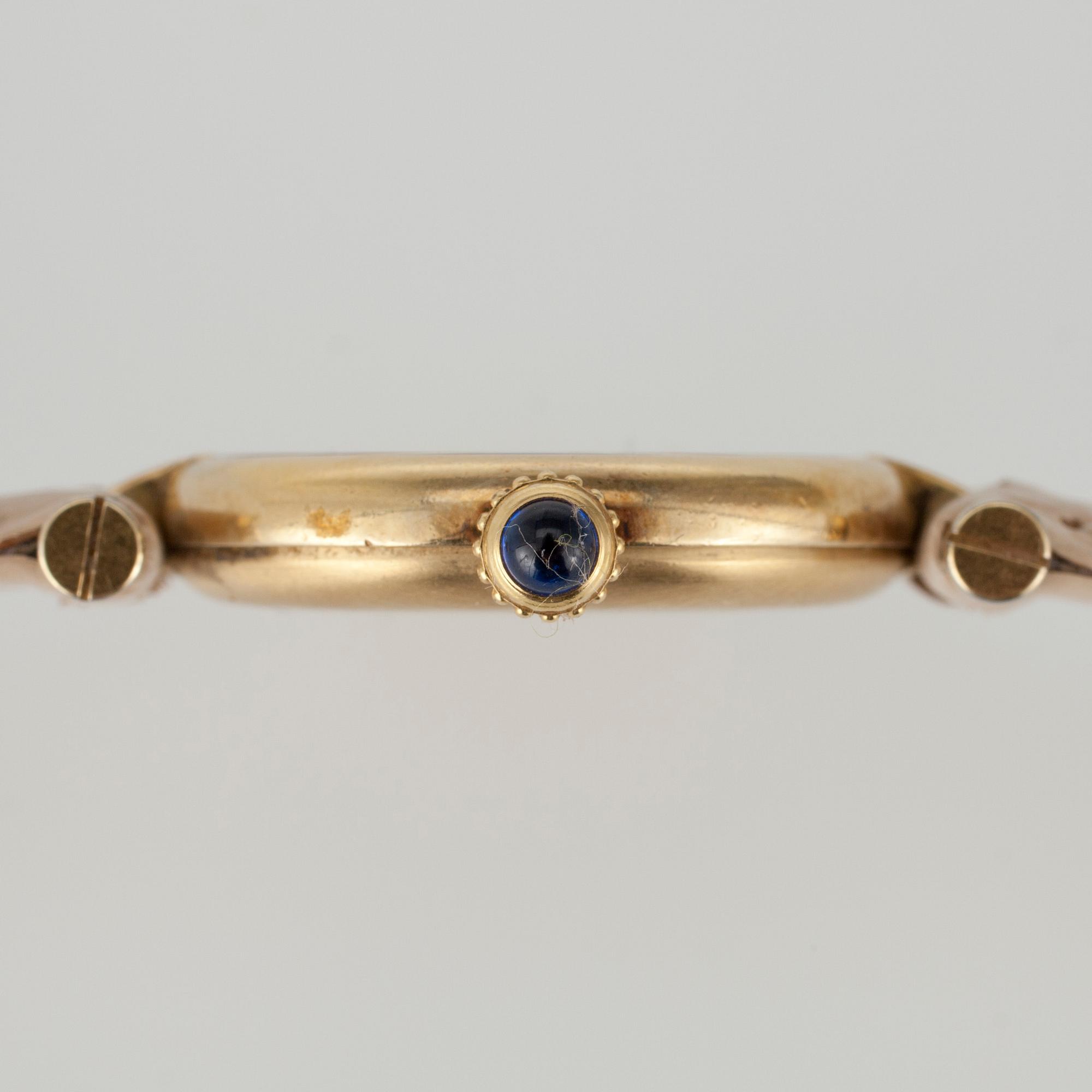 DAMUR, Cartier, förgyllt silver, 1900-talets slut.