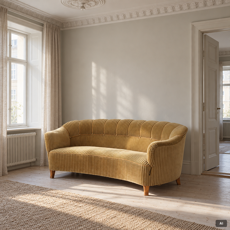 A sofa, Swedish Modern, 1940s.