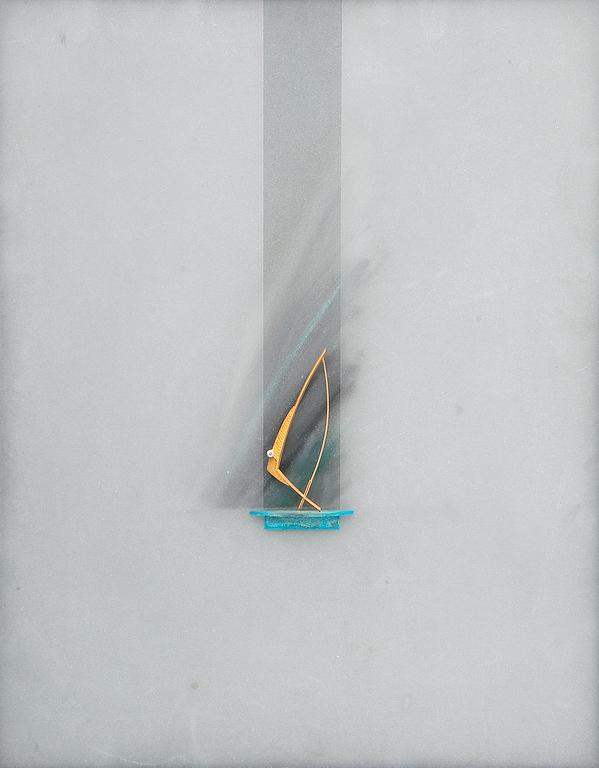 Christoph Burger, JEWELLERY PAINTING / brooch.