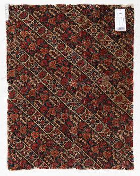 A carrige cushion, Scania, c. 76 x 62 cm, around 1800-1825.