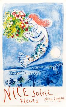 Marc Chagall, "The Bay of Angels" (Nice Sun Flowers).