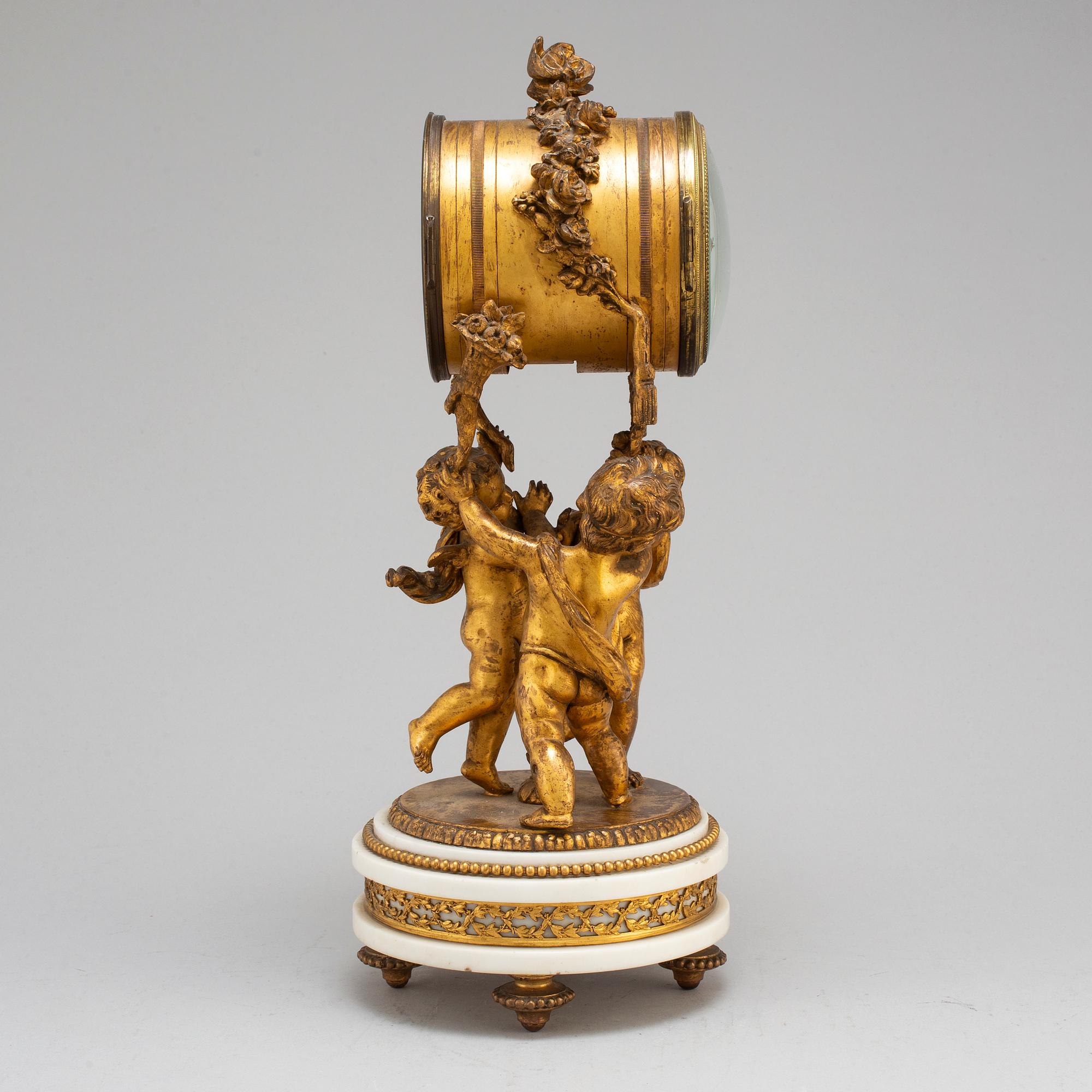 A ca 1900 French pendulum clock.