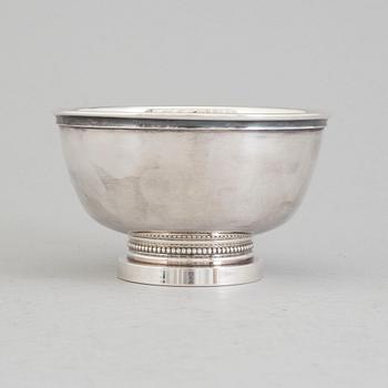 a silver bowl by Eric Löfman, Mema, Lidköping 1992.