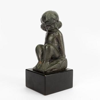 Carl-Einar Borgström, a signed bronze sculpture.