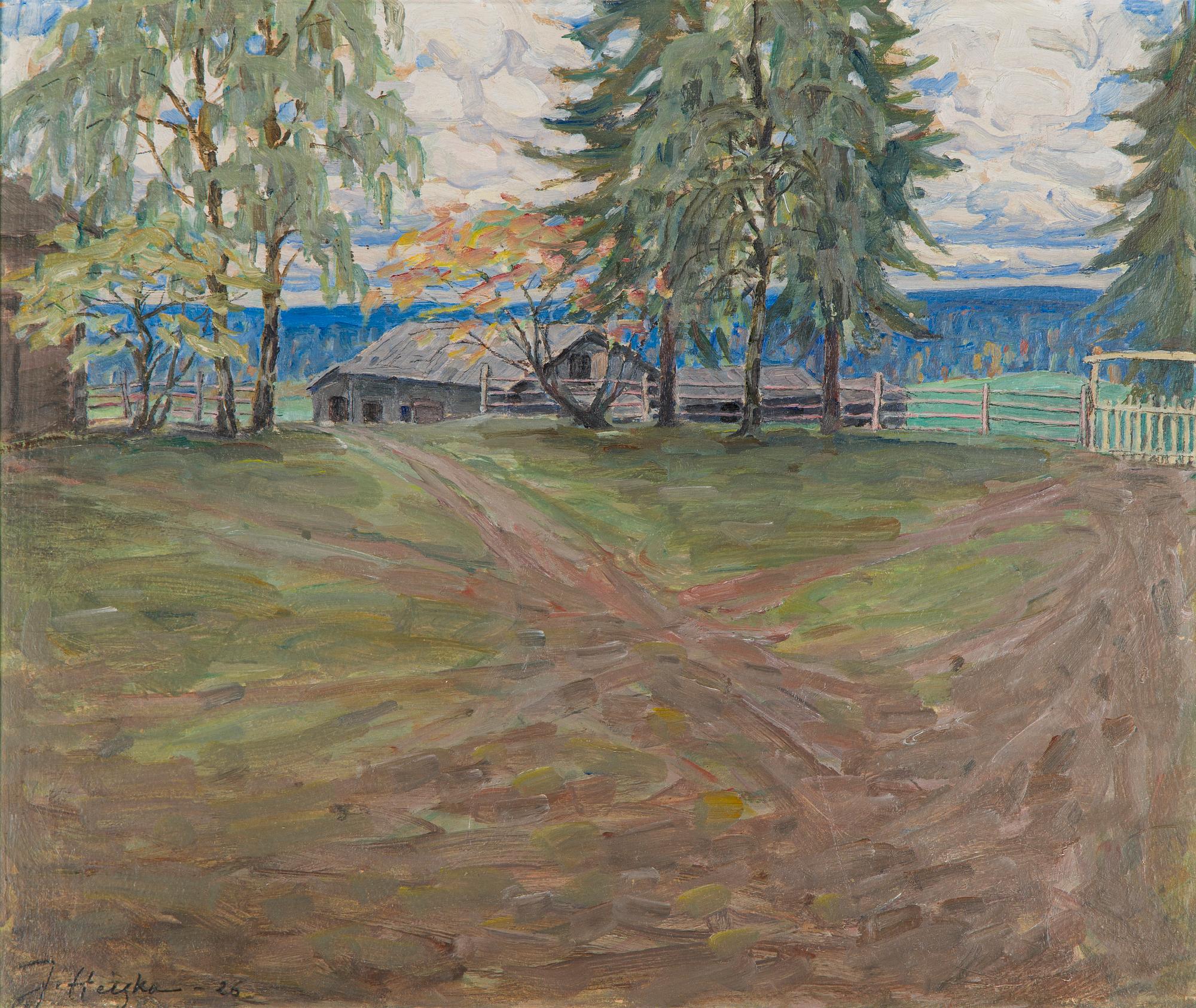 Jonas Heiska, Farm view.