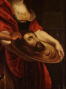 Peter Paul Rubens, follower of, Salome with the Head of John the Baptist on a Plate.