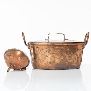 Gryta och tratt, Sverige, 1700-tal / omkring år 1800.