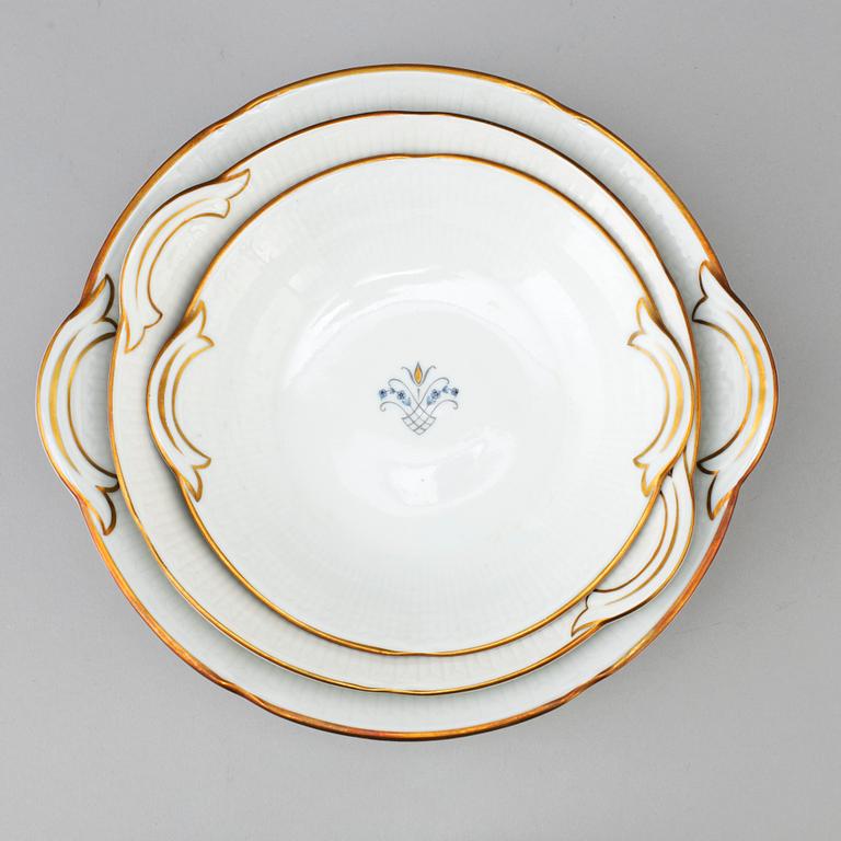 LOUISE ADELBORG, servis, 58 delar, "Swedish grace". Rörstrand, 1940-tal.
