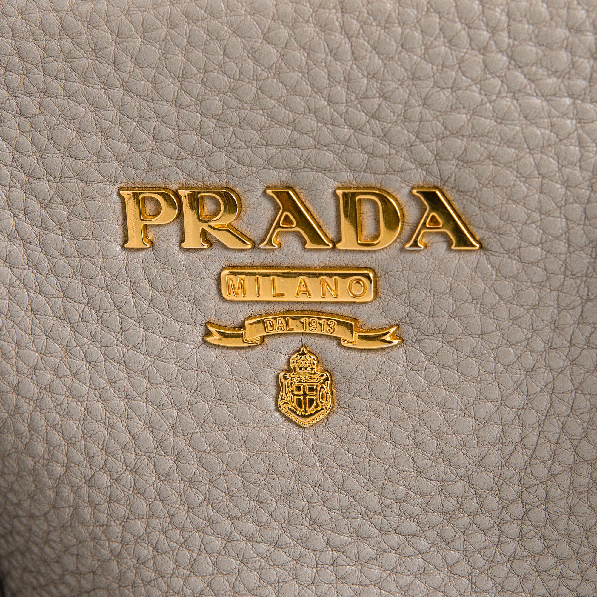 Prada, 'Pomice Vitello Daino' bag.