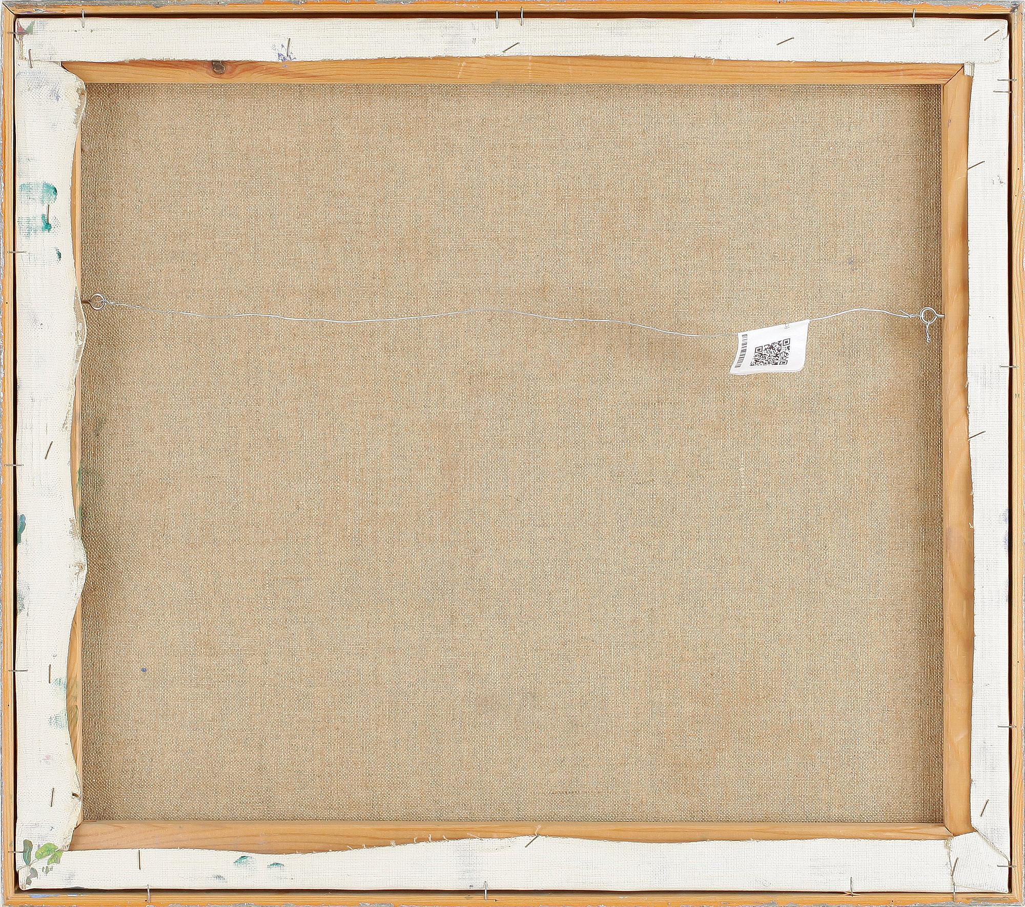 GUNNAR GREIBER, olja på duk, signerad.